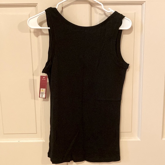 NWT Merona Black Tank Top, size S - Picture 2 of 3